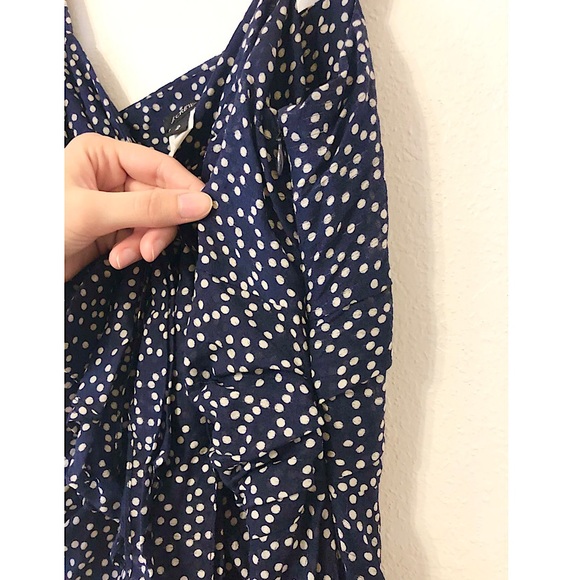 J. Crew Navy Polka Dot Dress - Picture 10 of 13